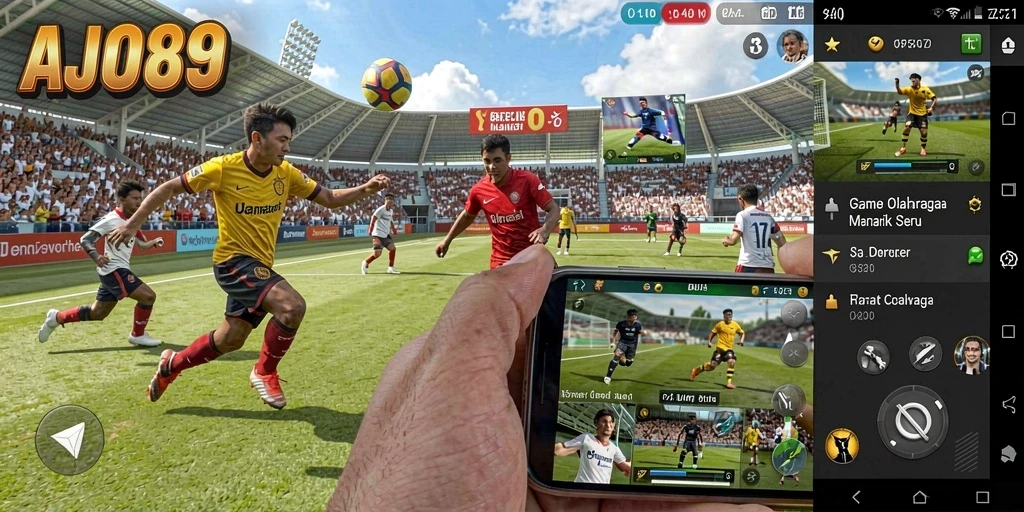 Gameplay seru AJO89 dengan grafis menakjubkan dan interaksi nyata.
