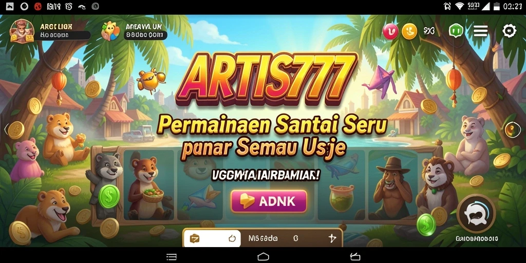 Tampilan menarik dari gameplay <strong>ARTIS777</strong> yang seru dan menghibur.