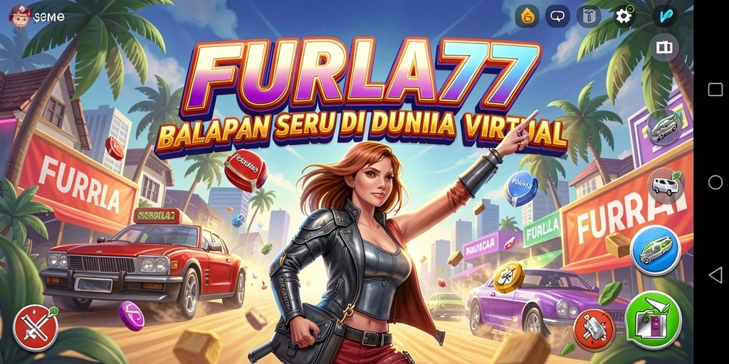 Tampilan gameplay FURLA77 yang intens dan mendebarkan.