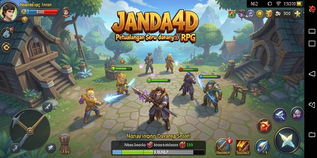 Tampilan gameplay JANDA4D yang menegangkan dan penuh aksi.